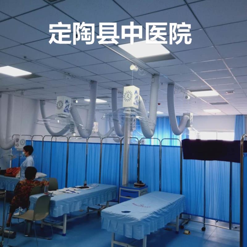 山東醫(yī)院(華仔)艾灸排煙設(shè)備安裝完工